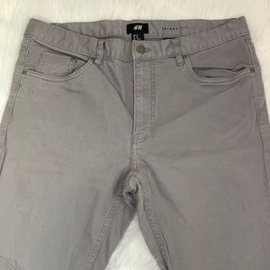 H&M Skinny Fit Grey Jeans
